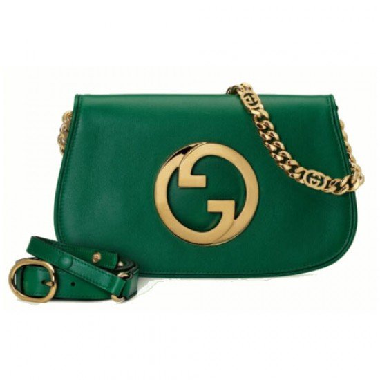 Gucci Blondie Shoulder Bag Green