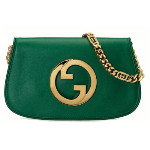 Gucci Blondie Shoulder Bag Green