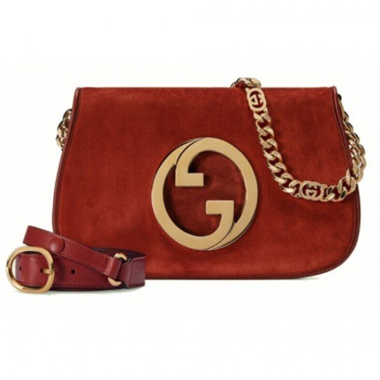 Gucci Blondie Shoulder Bag Red