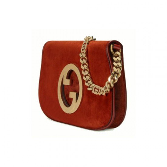 Gucci Blondie Shoulder Bag Red