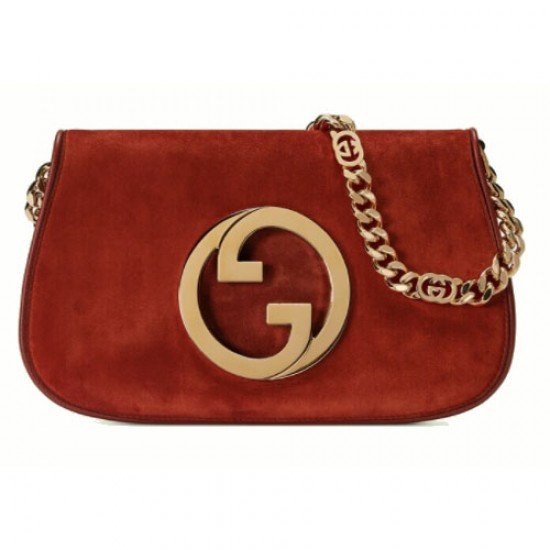 Gucci Blondie Shoulder Bag Red