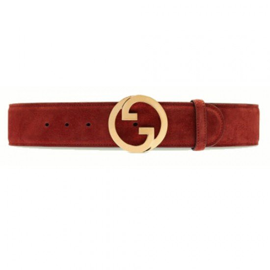 Round Interlocking Double G Wide Belt