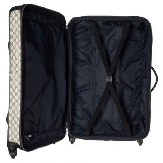 Ophidia GG large carry-on luggage