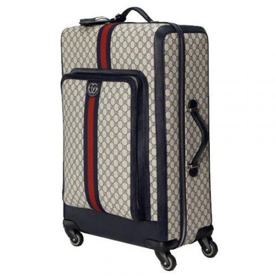 Ophidia GG large carry-on luggage