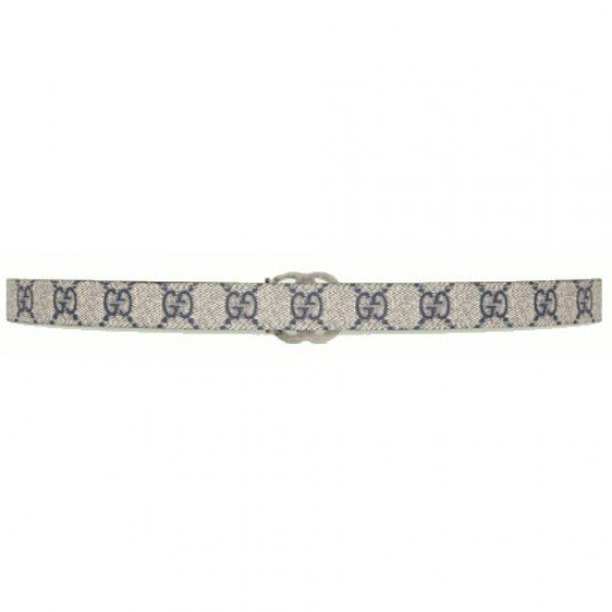 Double G Buckle Reversible Narrow Belt