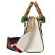 Gucci Diana Bamboo Mini Tote Bag White