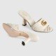 Ladies GG White Slippers 674839