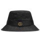 With GG canvas Bucket hat black