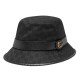 With GG canvas Bucket hat black