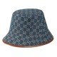 Denim GG Canvas Bucket Hat Blue