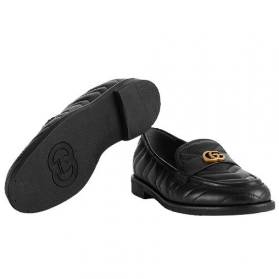 Women GG Loafers Black 670399