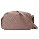 GG Marmont Small Shoulder Bag Nude