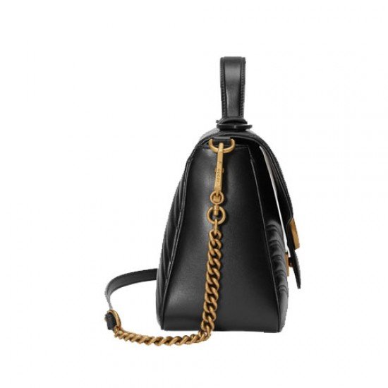 GG Marmont Small Tote Bag Black