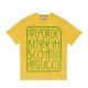 Ken Scott Print Cotton Yellow T-Shirt