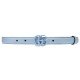 GG Buckle Narrow Belt Light Blue