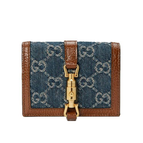 GG Denim Jackie 1961 Card Holder