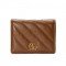 GG Marmont Card Holder Brown