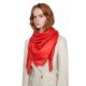 GG Jacquard Silk Wool-Blend Cape Red