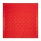 GG Jacquard Silk Wool-Blend Cape Red