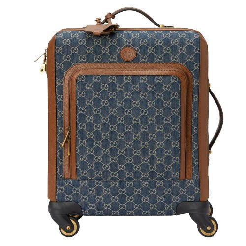 Gucci GG Denim Luggage Blue