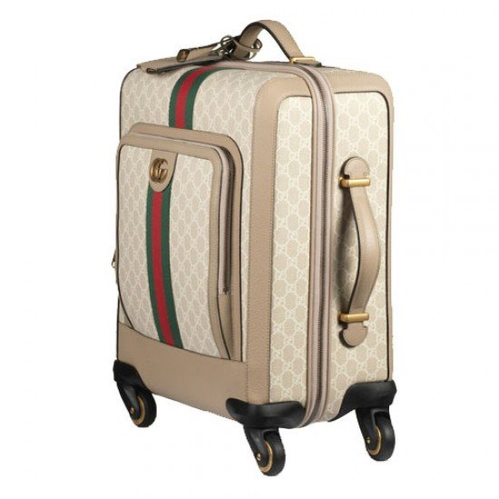 Ophidia GG Small Beige Luggage