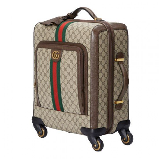 Ophidia GG small carry on luggage