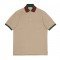 Webbing Collar Cotton Pique Polo Shirt