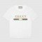 Gucci logo print oversized T-shirt White