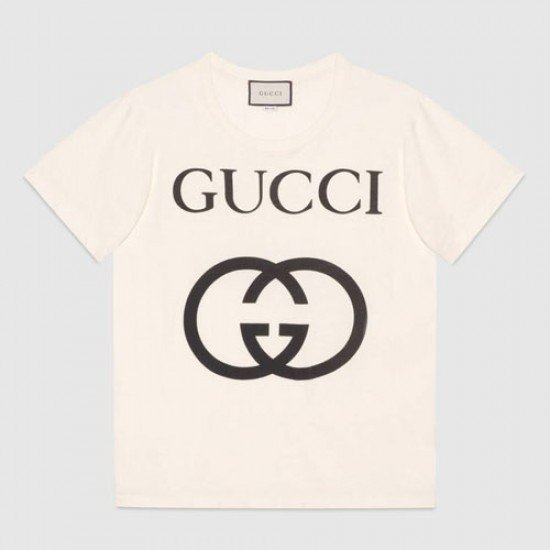 GG oversized T-shirt White