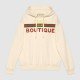 Gucci Boutique Print Sweatshirt White