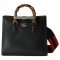 Gucci Diana Bamboo Small Tote Black