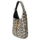 Jackie 1961 Python Small Bag Black White