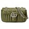 GG Marmont Mini Shoulder Bag Green