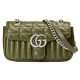 GG Marmont Mini Shoulder Bag Green