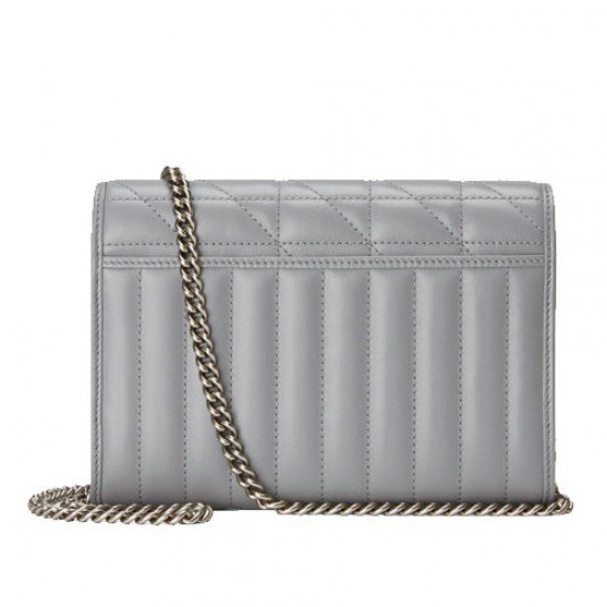 GG Marmont quilted mini bag grey