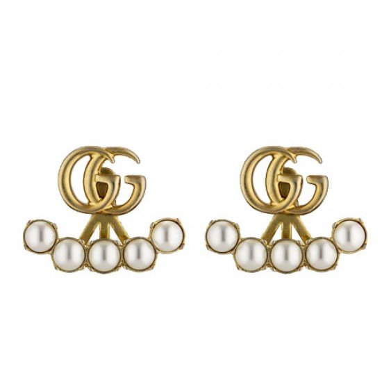 Pearl GG earrings 629565 I4620 8078