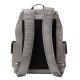 GG print embossed backpack grey