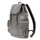 GG print embossed backpack grey