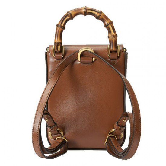 Gucci Bamboo Mini Bag Brown