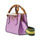 Gucci Diana mini ostrich tote bag purple