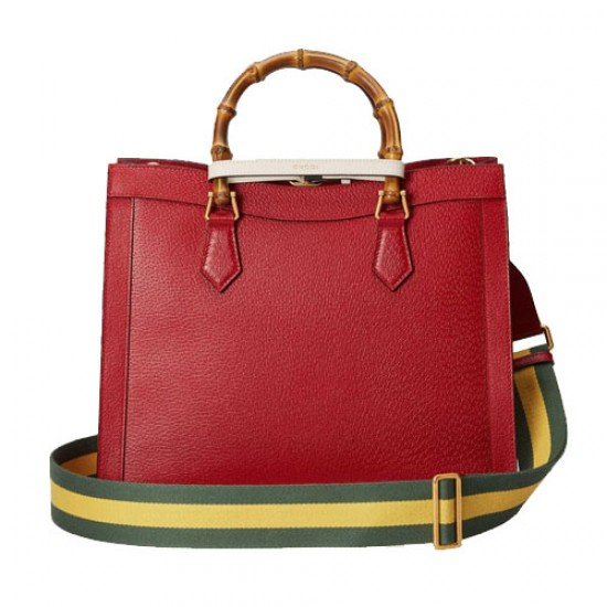 Gucci Diana medium tote bag red