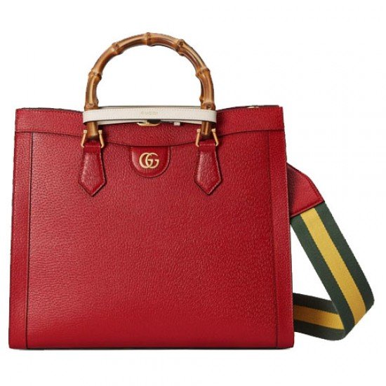 Gucci Diana medium tote bag red