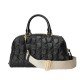 GG Quilted Leather Tote Black