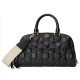 GG Quilted Leather Tote Black