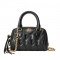 GG quilted leather tote bag black