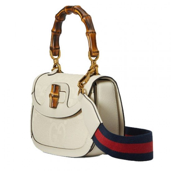 Bamboo 1947 Bamboo Small Bag White