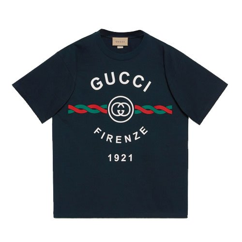 Cotton knit Gucci Firenze 1921 T-shirt