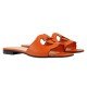 Ladies Interlocking GG Cutout Detail Slides