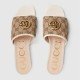 Ladies GG Sandals Beige Ebony