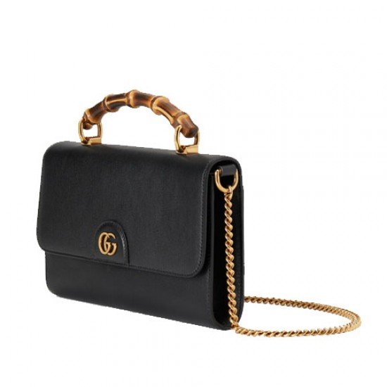 Gucci Diana Bamboo Small Bag Black